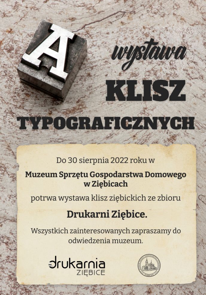 DRUKARNIA MUZEUM klisze m