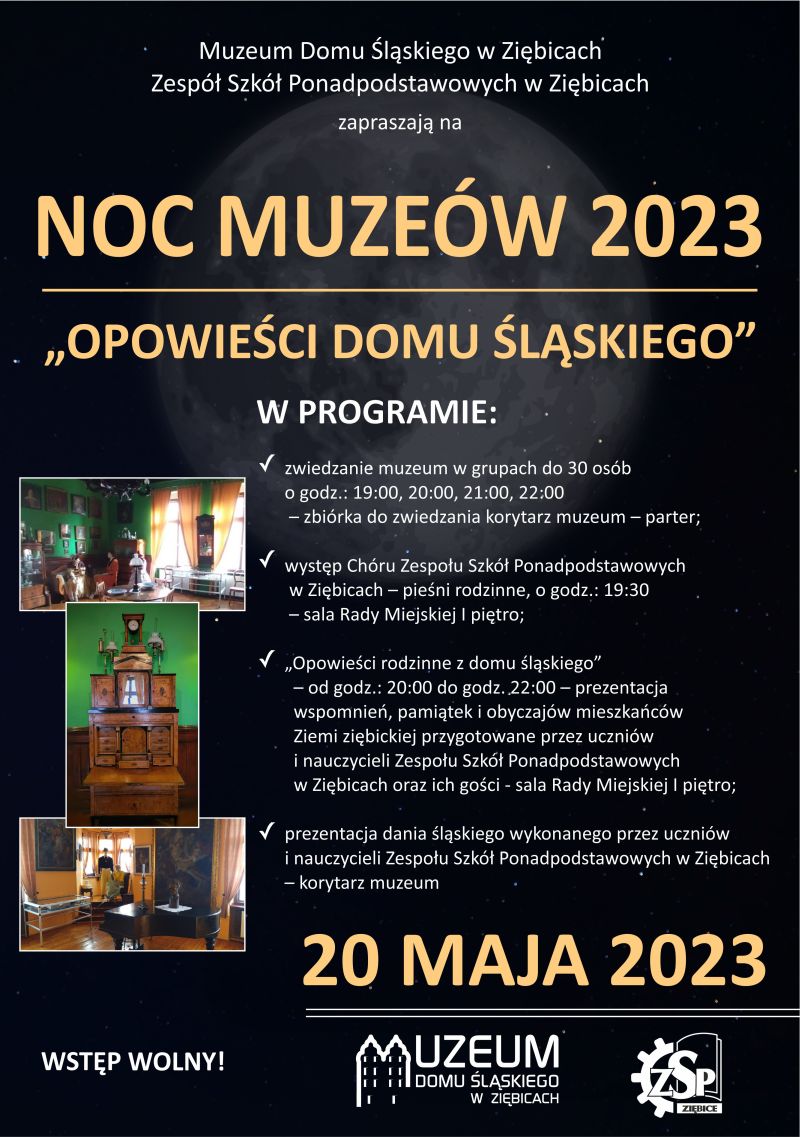 Noc muzeow 2023 plakat m