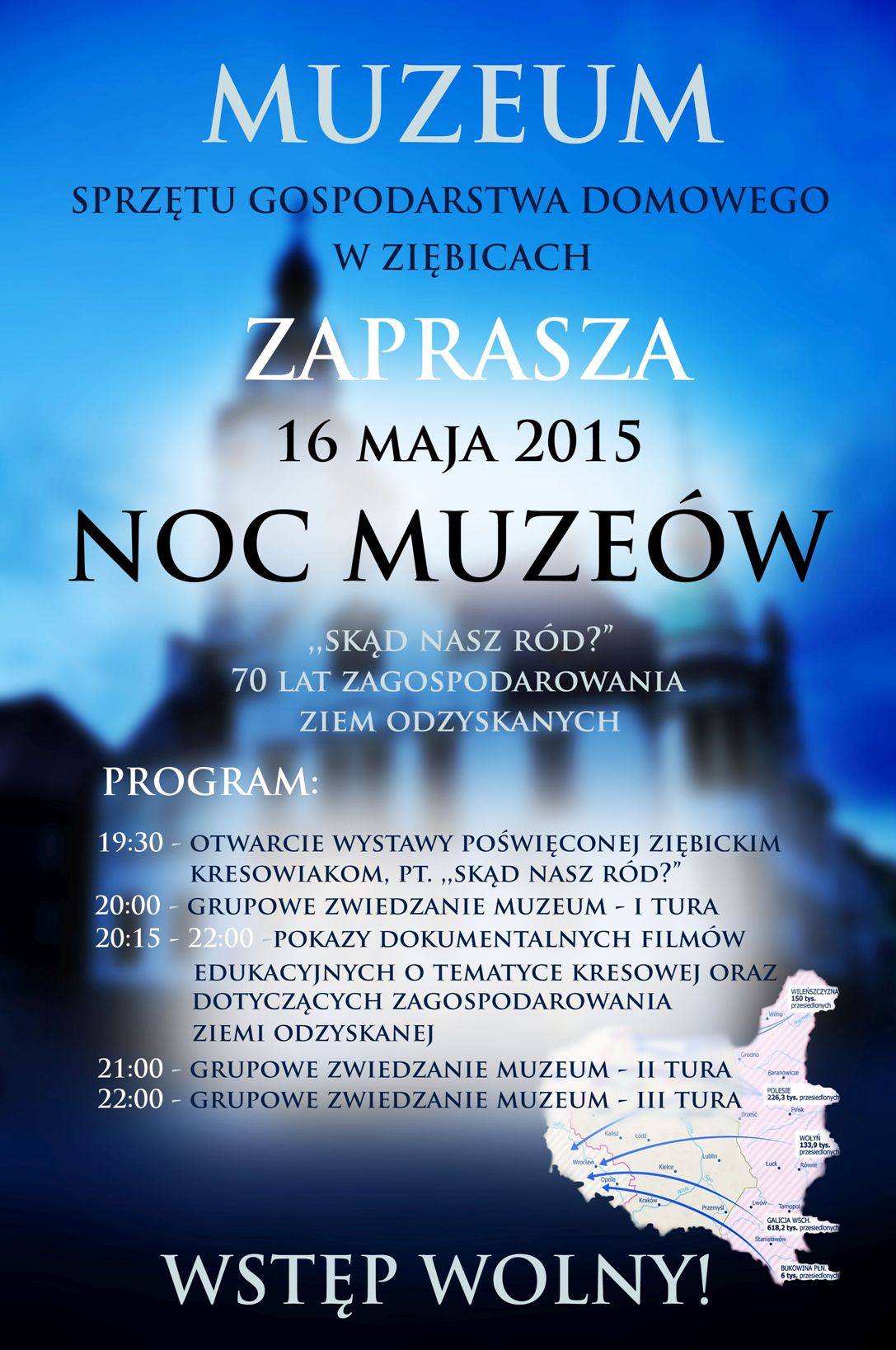 Plakat Noc Muzeow